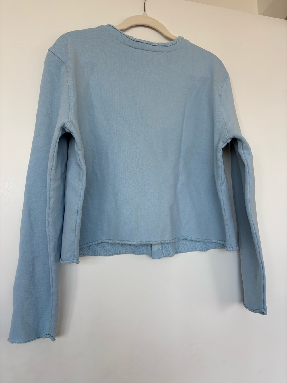 Frank & Eileen $288 sweatshirt cardigan sz M - Picture 4 of 5